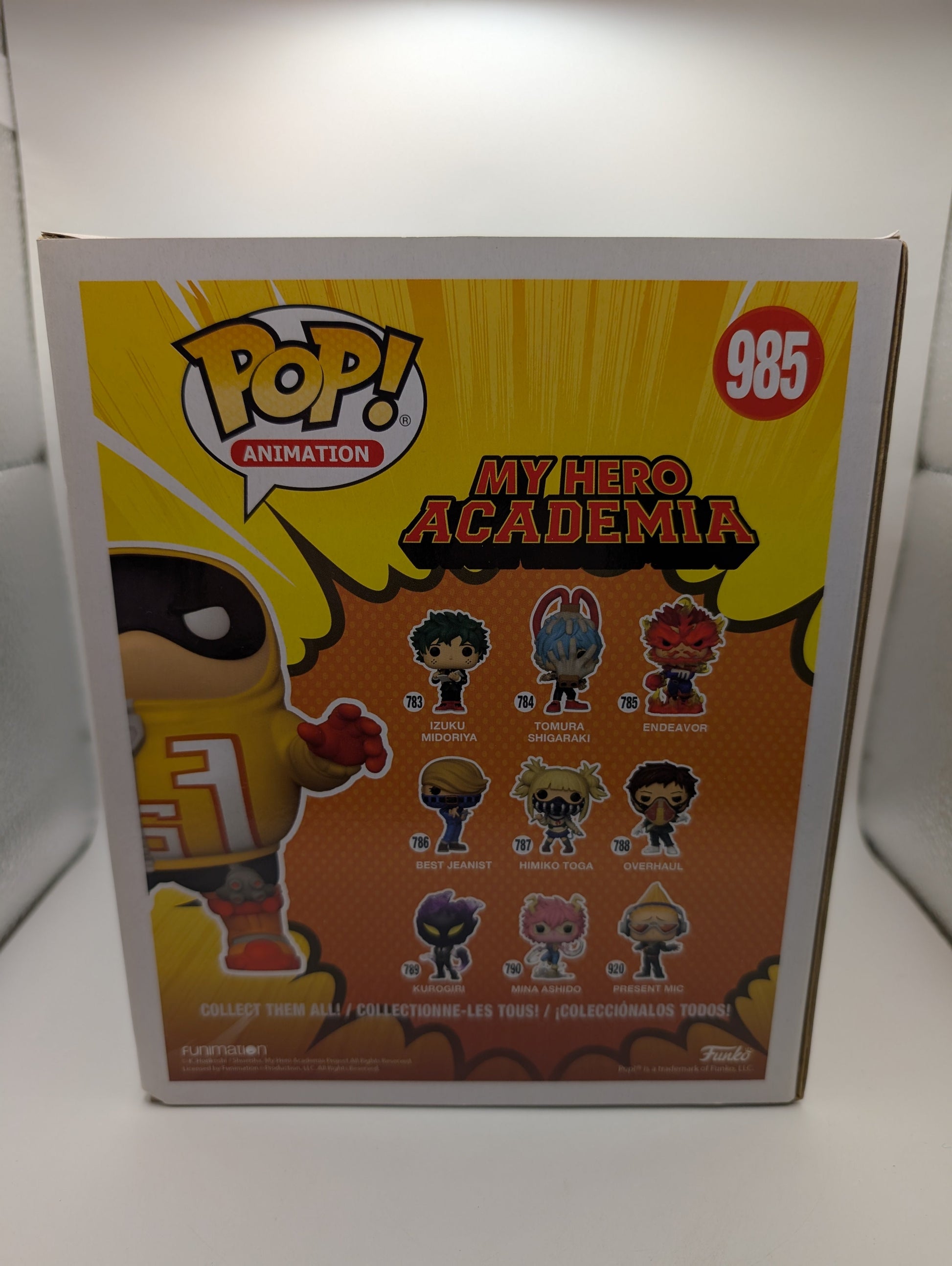 FATGUM My Hero Academia Funko Pop Vinyl 6in 6" SDCC 2021 LIMITED EDITION #985 FRENLY BRICKS - Open 7 Days