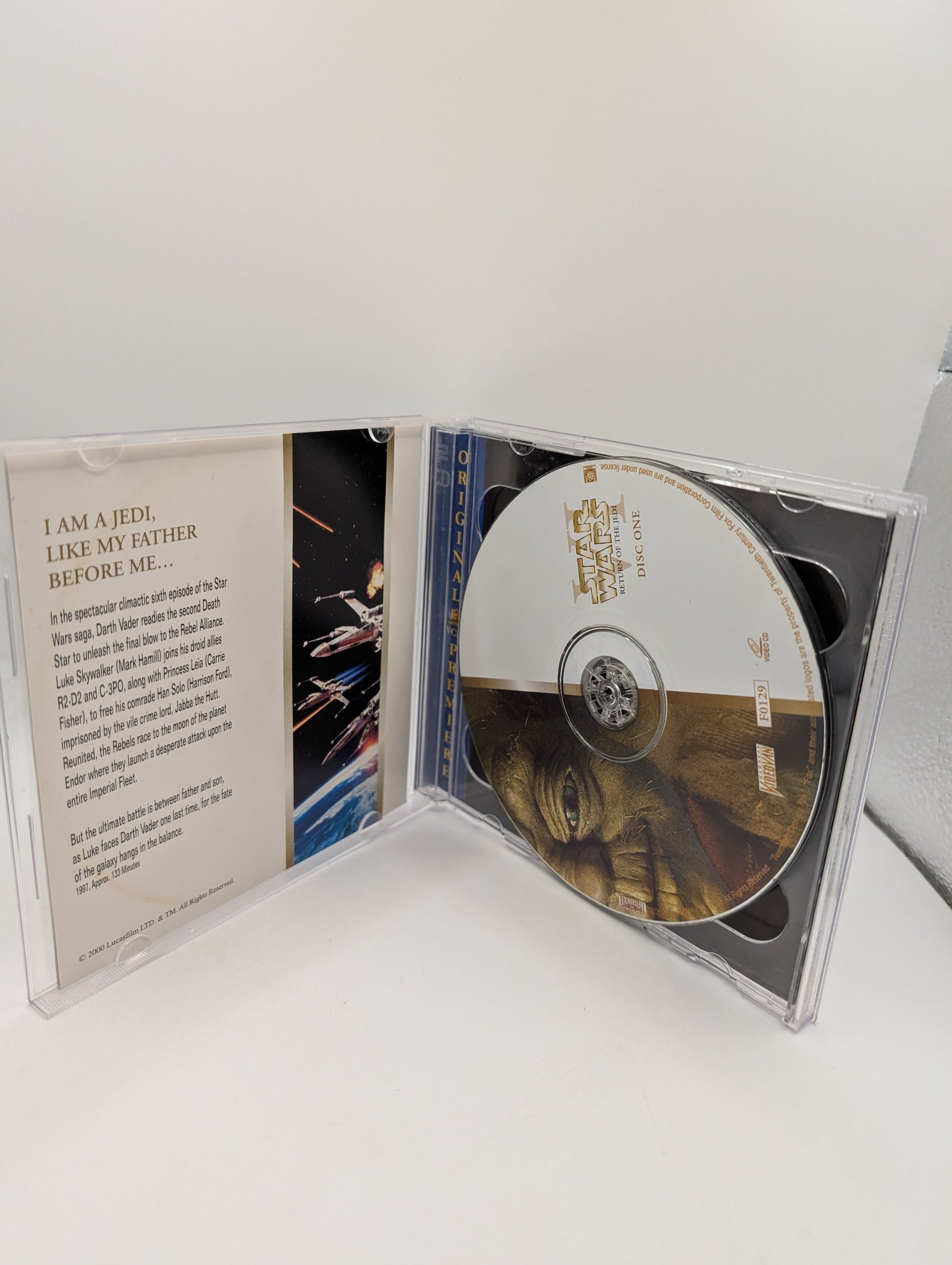 Star Wars: Return of the Jedi ~ Original VCD Premiere ~ Video CD [2 Discs]