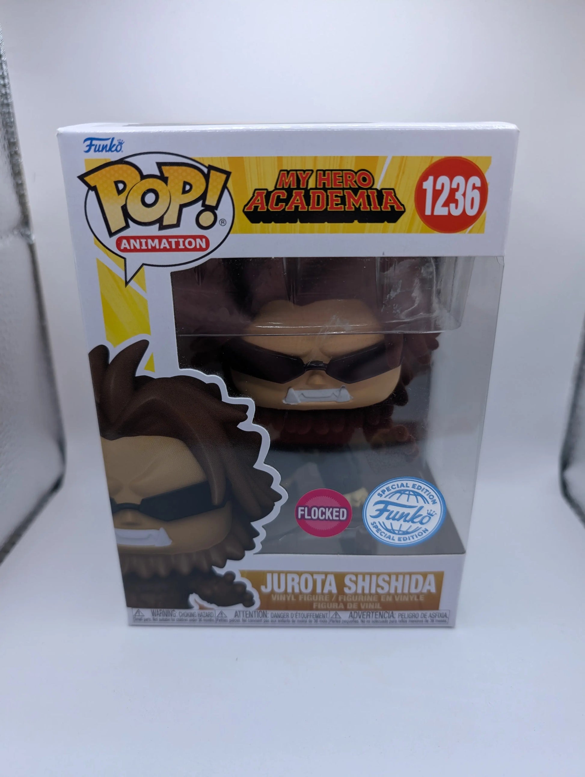 Animation Funko Pop - Jurota Shishida (Flocked) - My Hero Academia - No. 1236 FRENLY BRICKS - Open 7 Days