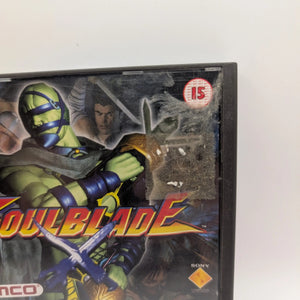 Soul Blade With Manual -  PS1 - PlayStation 1 - PAL - Fat Case - Vintage Video Game FRENLY BRICKS - Open 7 Days