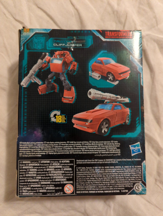 Hasbro Transformers War for Cybertron: Earthrise Deluxe - Cliffjumper Action FRENLY BRICKS - Open 7 Days