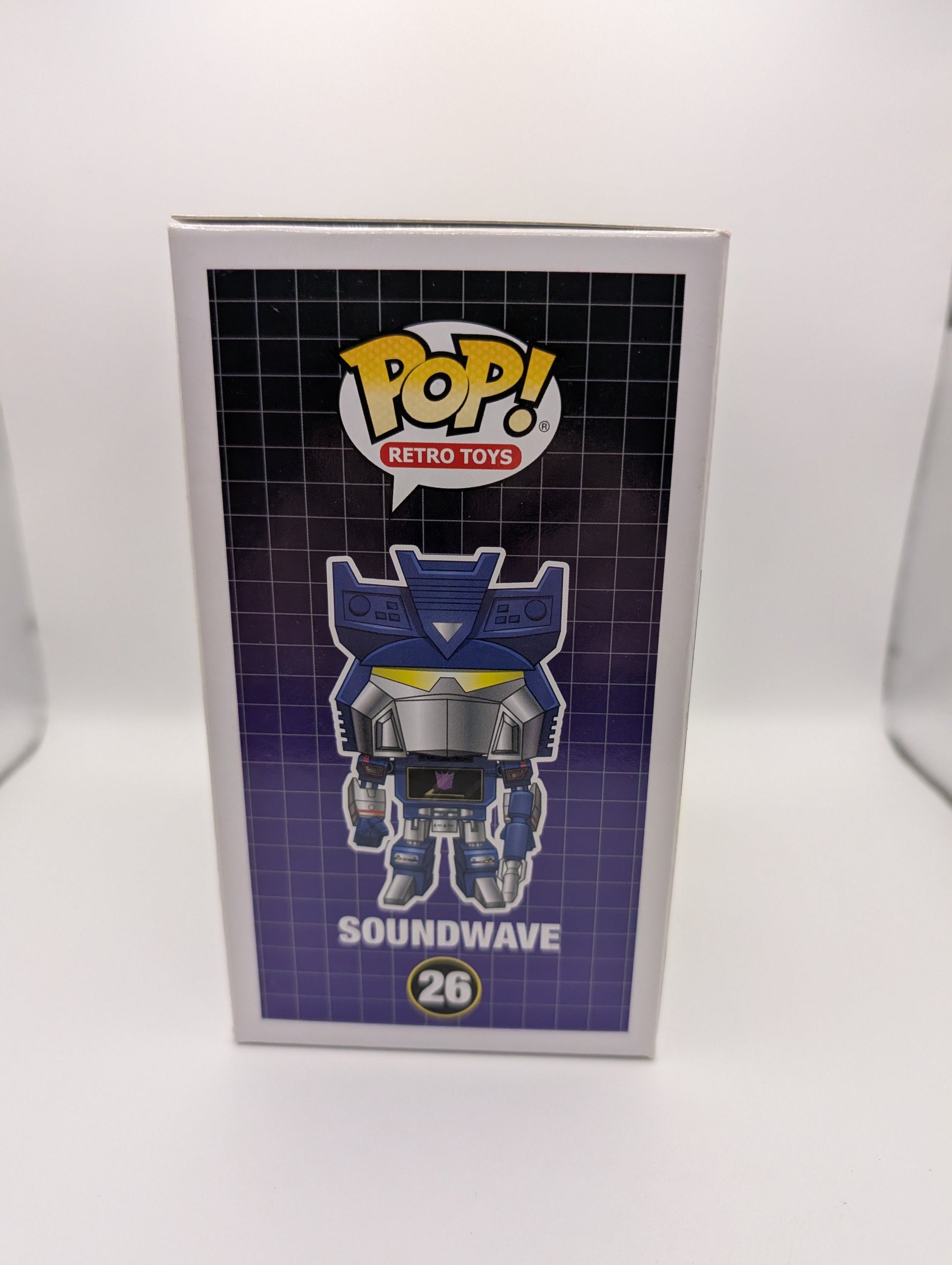 FUNKO POP! Soundwave #26 Transformers Retro Toys Vinyl Figure FRENLY BRICKS - Open 7 Days