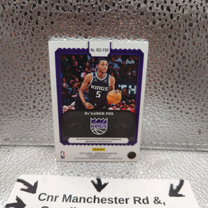 2023-24 Panini Crown Royale - Kings Court PATCH AUTO De'Aaron Fox /99 FRENLY BRICKS - Open 7 Days