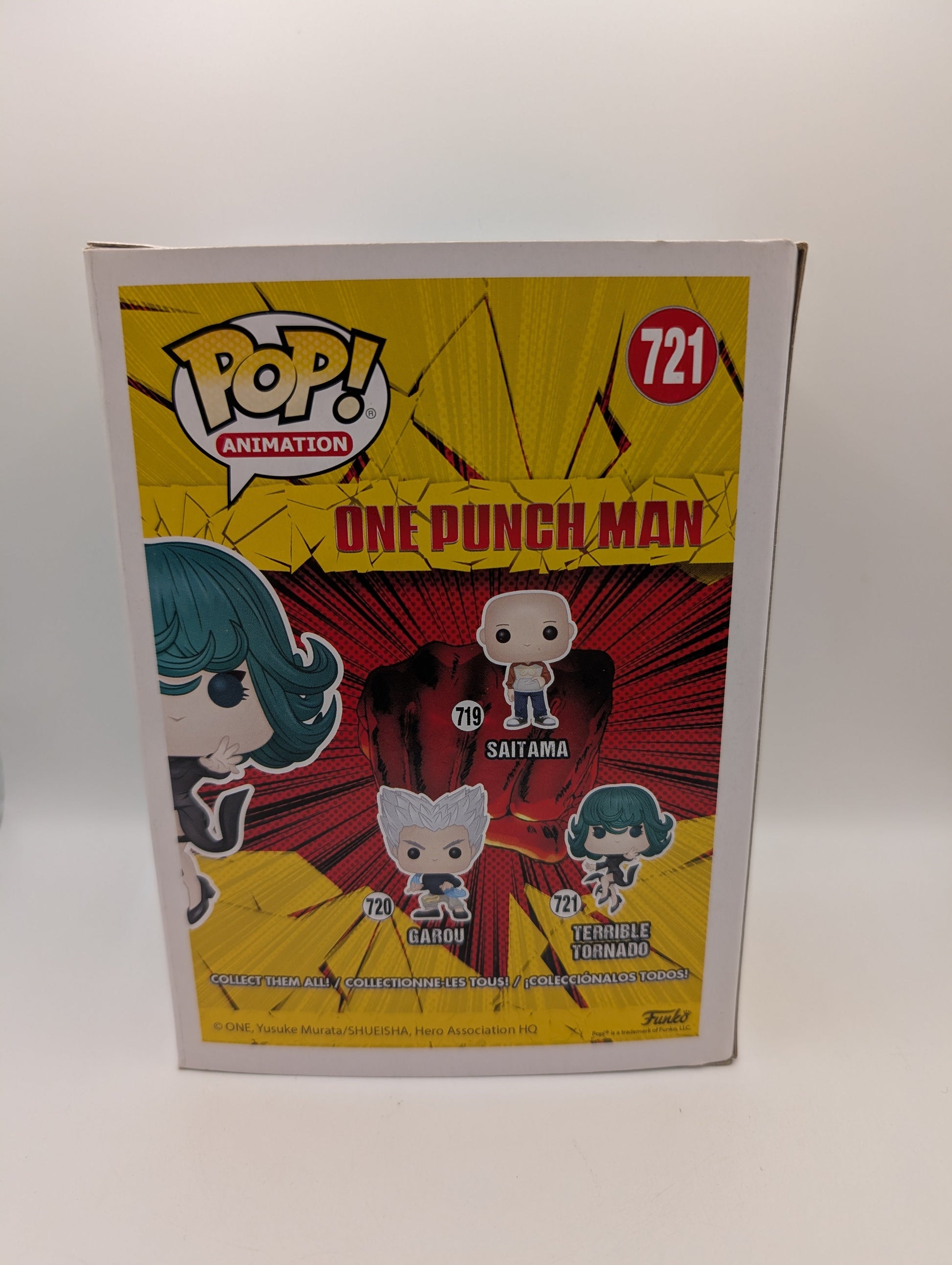 One Punch Man - Terrible Tornado Funko Pop! Vinyl #721 FRENLY BRICKS - Open 7 Days