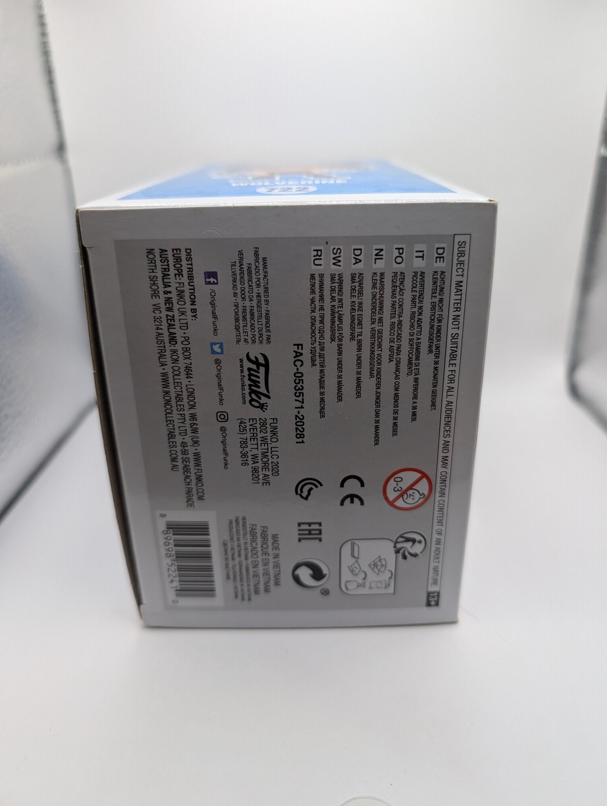 X-Men Funko Pop Vinyl Special Edition Wolverine #722 FRENLY BRICKS - Open 7 Days