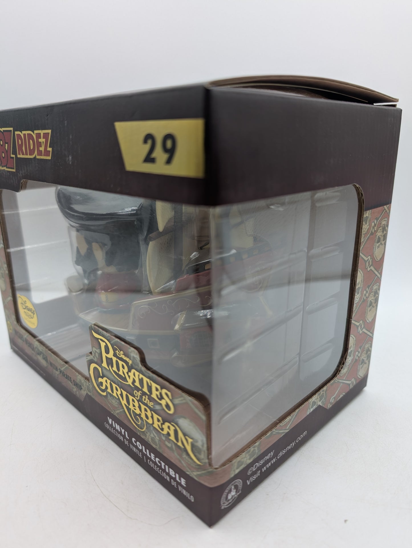 Disney Pirates of The Caribbean Dorbz Ridez #29 Wicked Wench Captain Pirate Ship