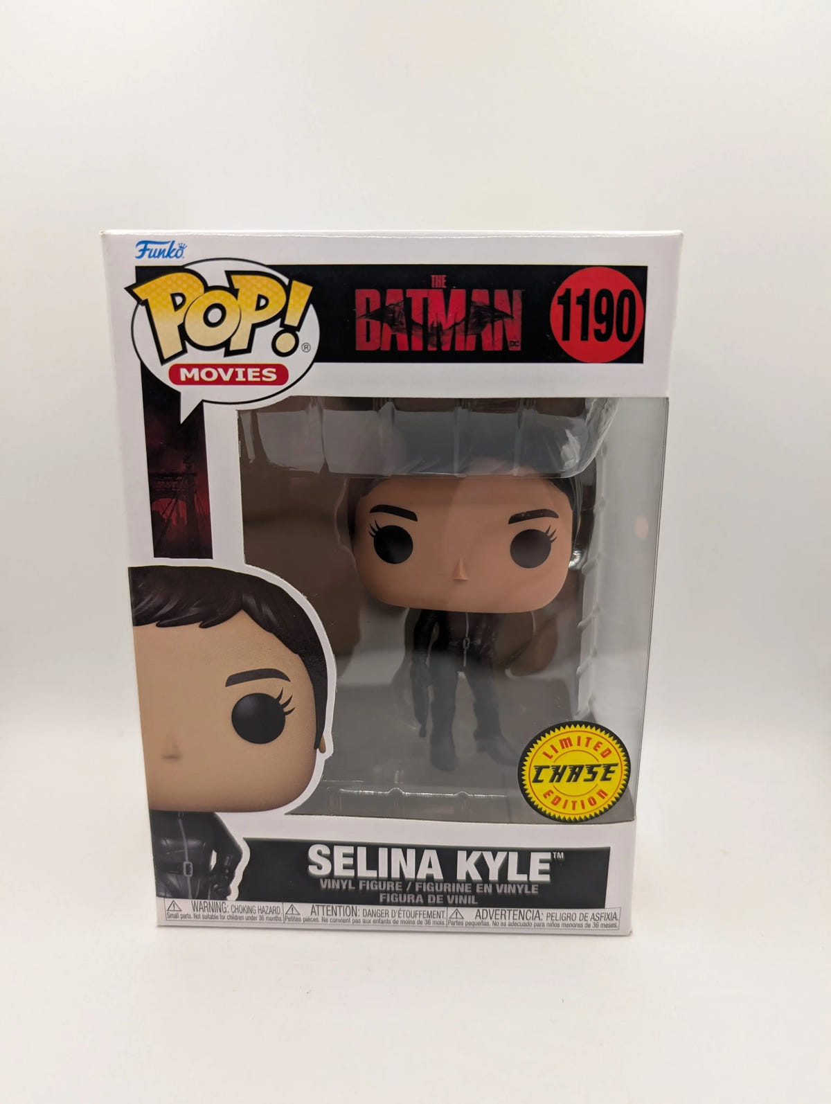 Selina Kyle (CHASE) 1190 ~ The Batman ~ Funko Pop Vinyl ~ RARE Vaulted FRENLY BRICKS - Open 7 Days image 1