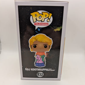 Funko POP! BBT Raj Koothrappali (Aquaman)  #832 2019 convention FRENLY BRICKS - Open 7 Days
