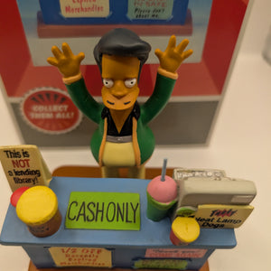 The Springfield Citizens Sculpture Collection “ Thank You, Come Again!” APU with box FRENLY BRICKS - Open 7 Days