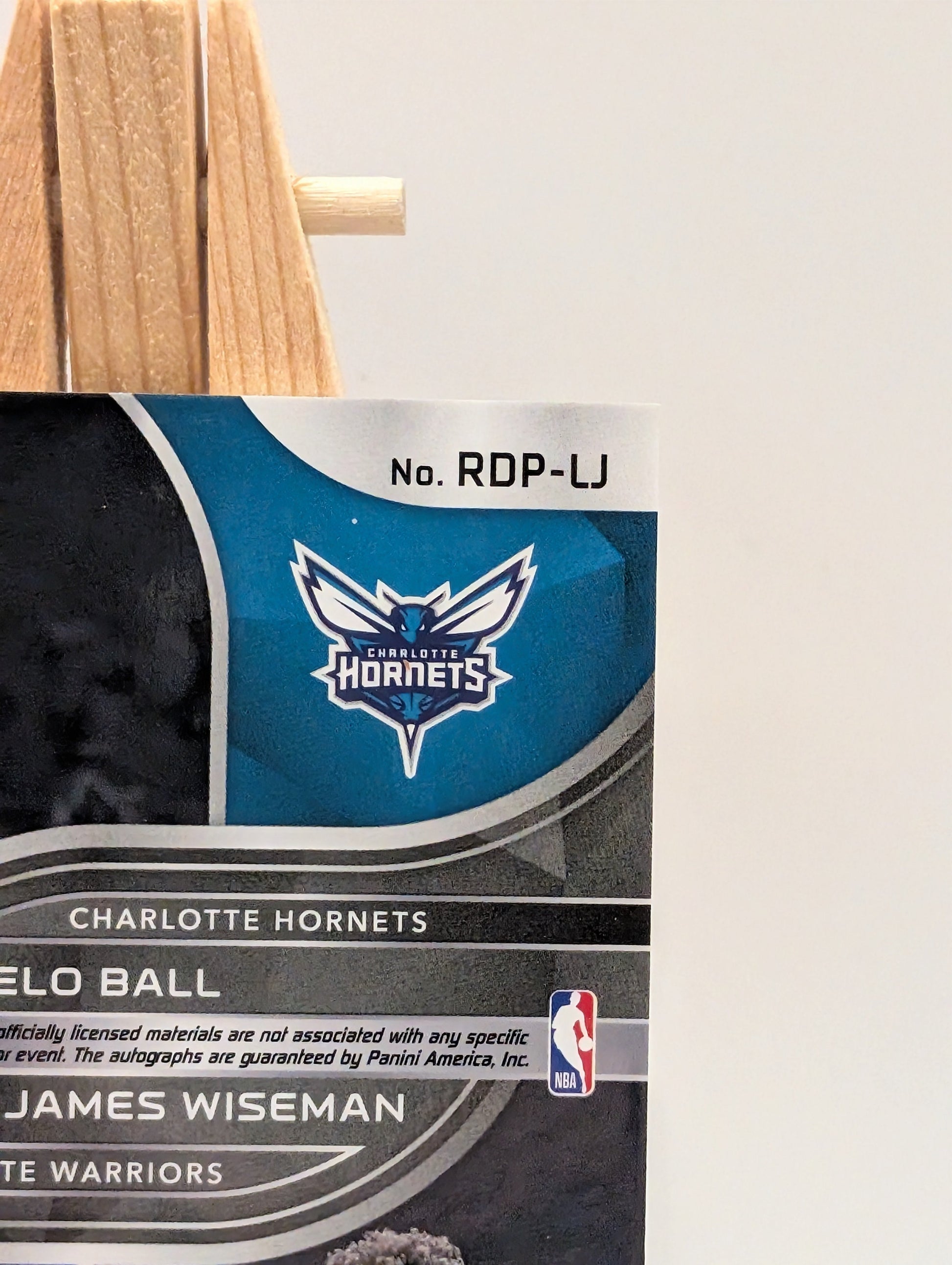 2020-21 Panini Spectra Rookie Dual Patch Auto LaMELO BALL JAMES WISEMAN /5 RC FRENLY BRICKS - Open 7 Days