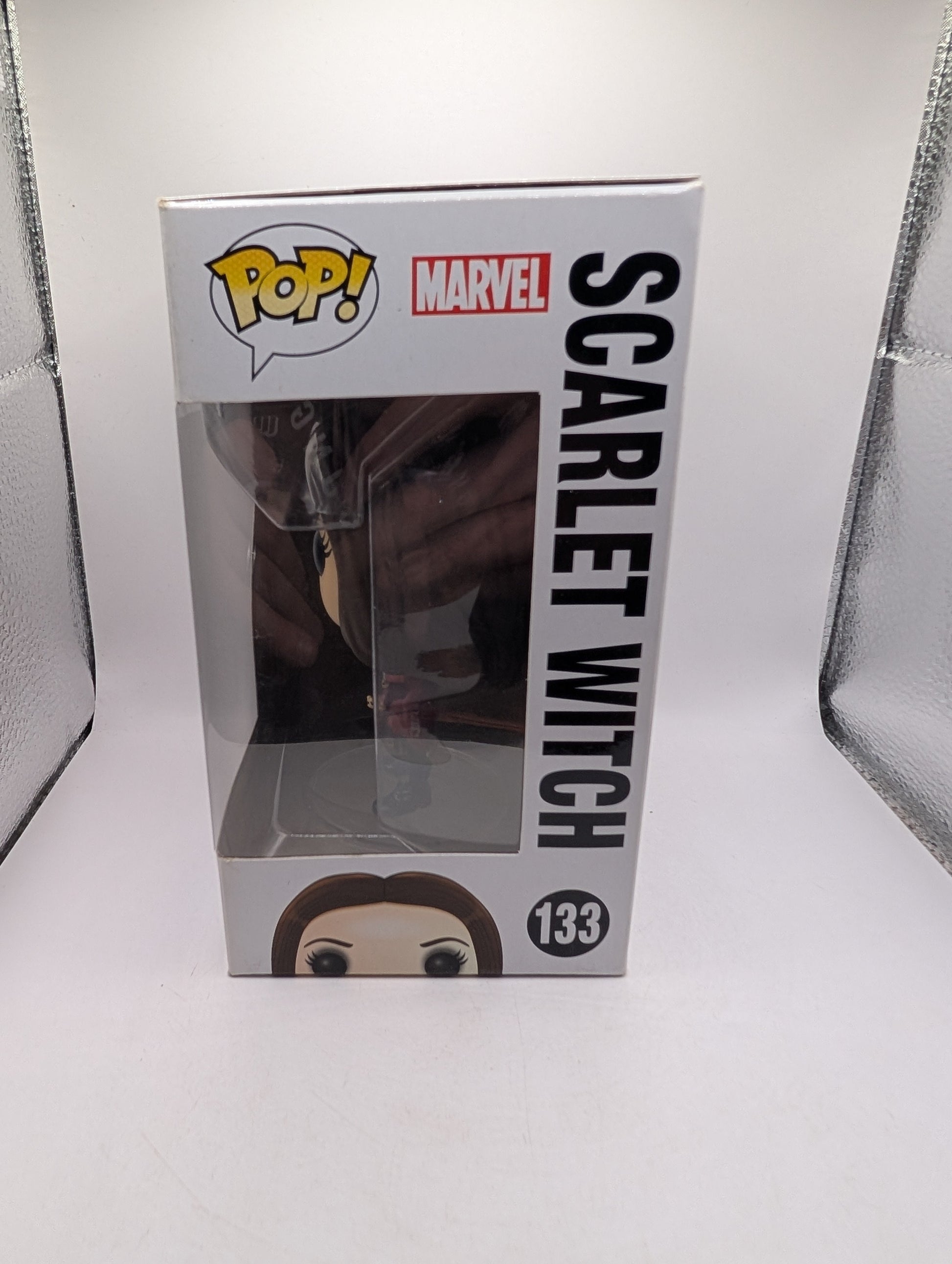 Funko Marvel Civil War Captain America Scarlet Witch Pop! Vinyl Figure #133 FRENLY BRICKS - Open 7 Days