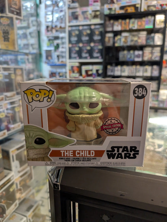 Funko Pop! Star Wars The Mandalorian The Child #384 Special Edition FRENLY BRICKS - Open 7 Days