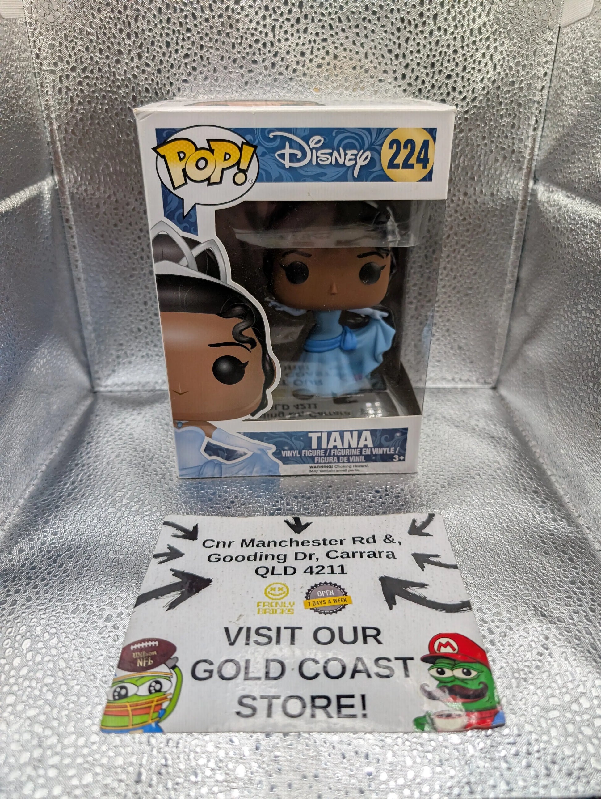 Funko POP! Vinyl: Disney The Princess and the Frog - Tiana #224 still in the box FRENLY BRICKS - Open 7 Days