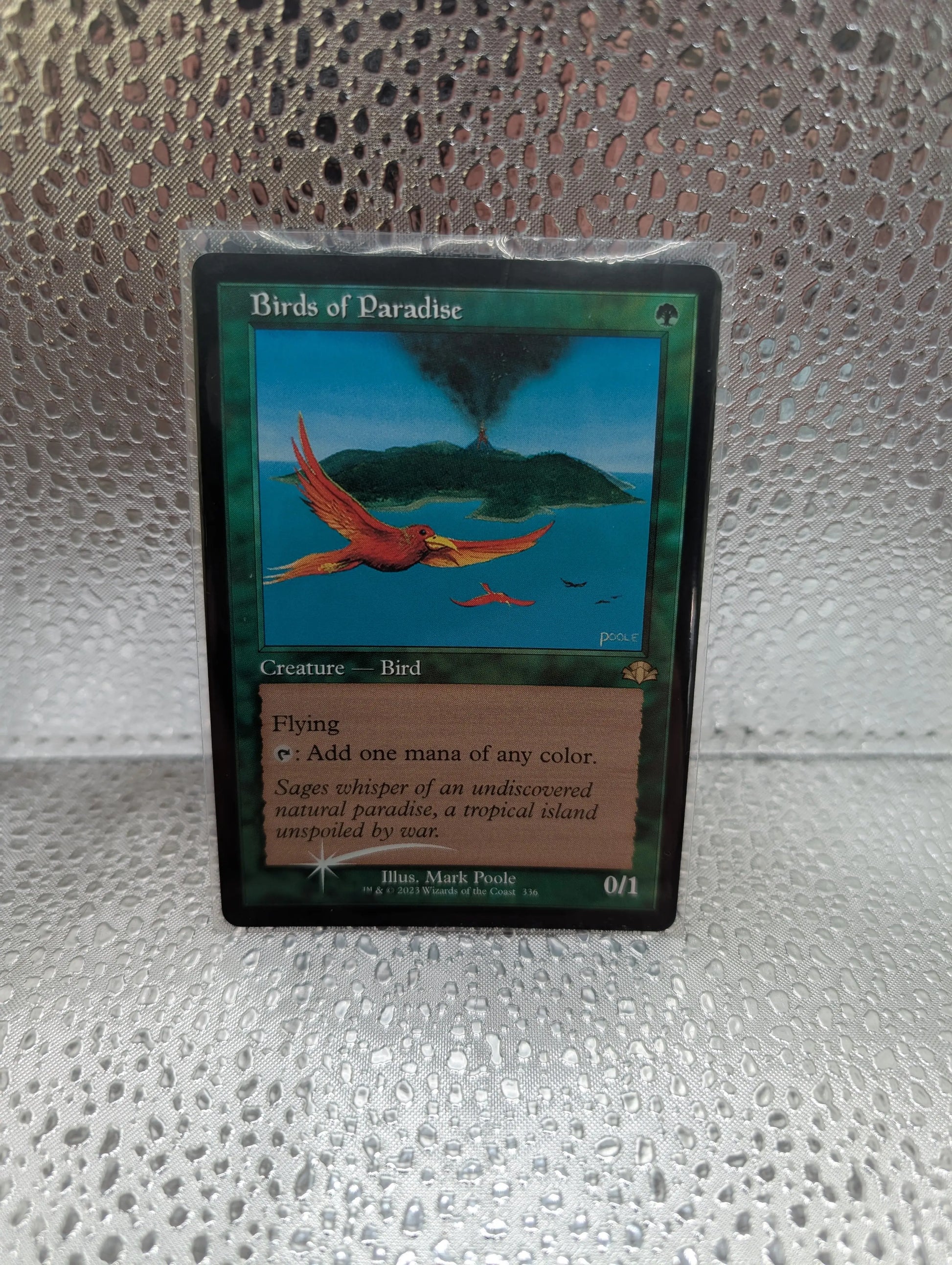MTG - Birds of Paradise - Foil - Retro Frame, Dominaria Remastered FRENLY BRICKS - Open 7 Days