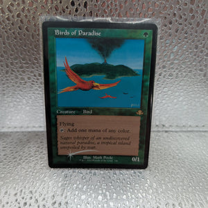 MTG - Birds of Paradise - Foil - Retro Frame, Dominaria Remastered FRENLY BRICKS - Open 7 Days