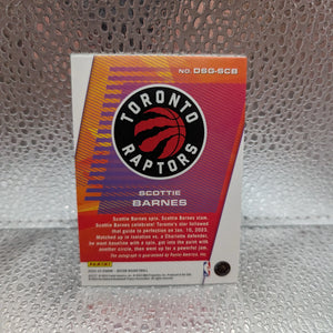 2022-23 Recon Scottie Barnes Destined For Greatness Auto /75 Toronto Raptors FRENLY BRICKS - Open 7 Days