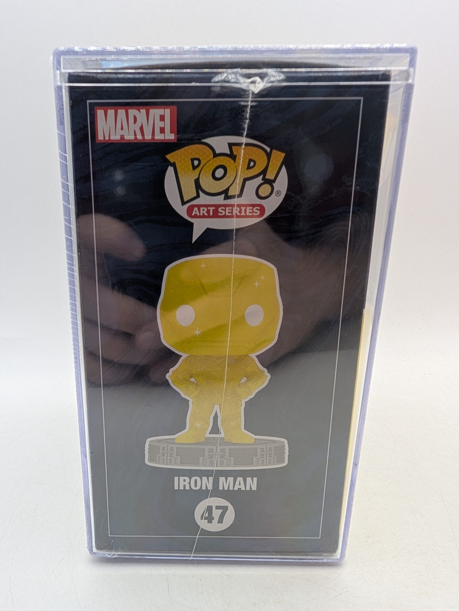 Funko 2021 Pop! Art Series #47 Iron Man Marvel Infinity Saga Sealed Protector, photo 7 image 7