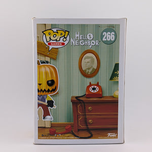 Funko POP! Games Hello Neighbor #266 Neighbor Pumpkin Head Glow in the Dark Vinyl Collectable Rare FRENLY BRICKS - Open 7 Days