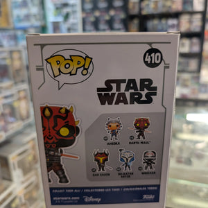 Funko Pop! 410 Star Wars: Clone Wars Darth Maul Vinyl Figure Bobble-head FRENLY BRICKS - Open 7 Days
