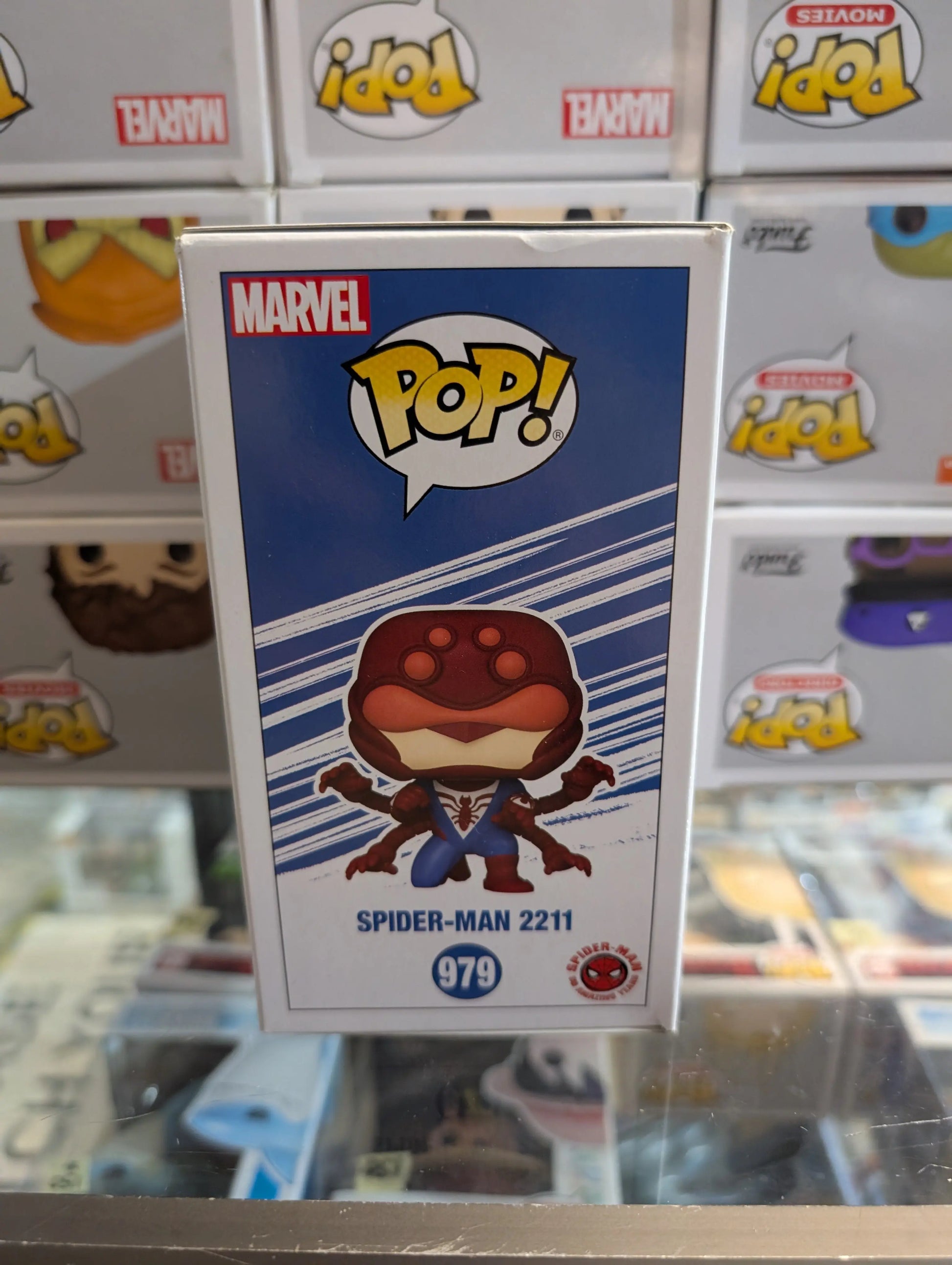 Funko Pop! Marvel: Year of The Spider- Spiderman 2211 FRENLY BRICKS - Open 7 Days