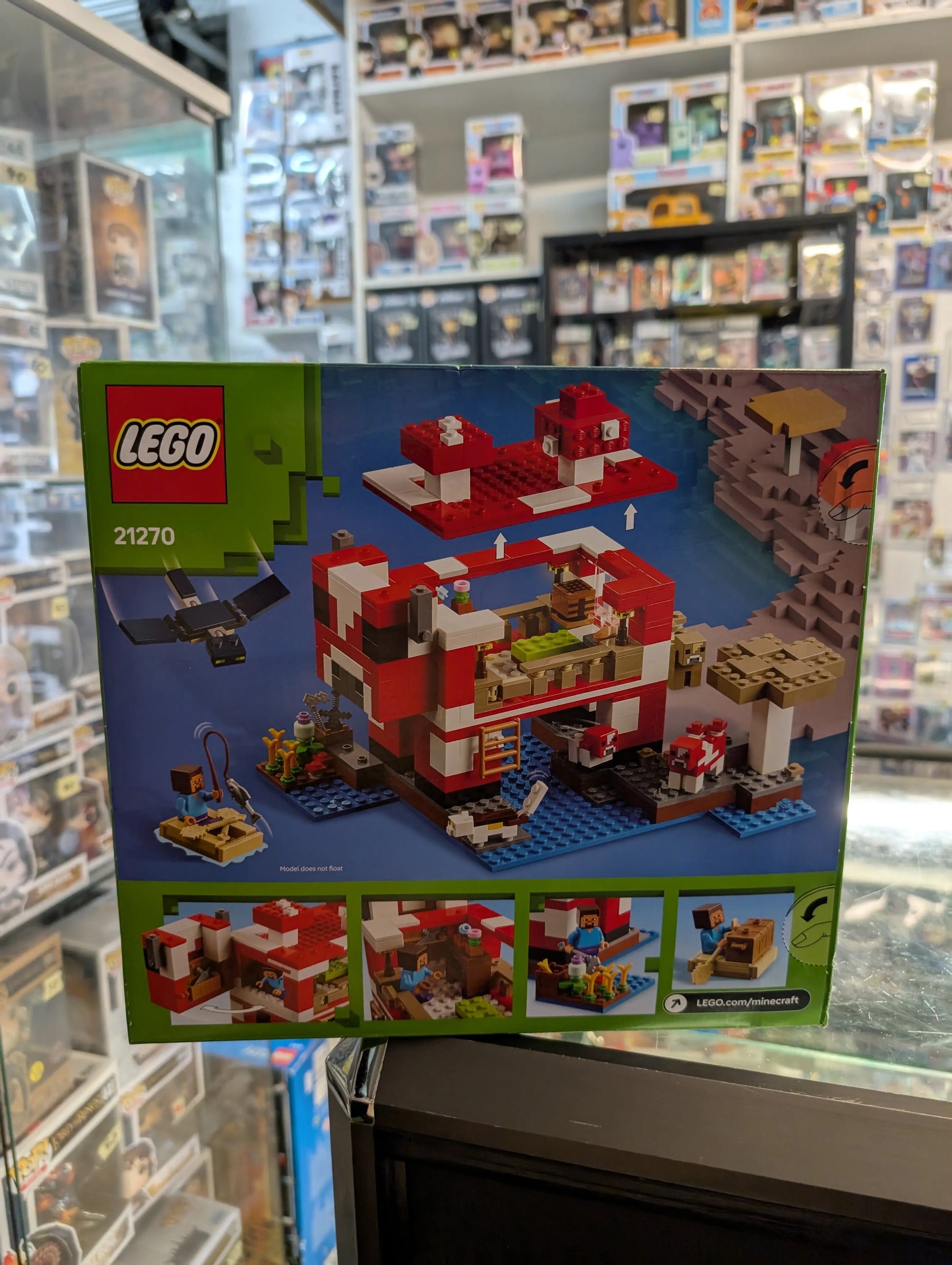LEGO Minecraft The Mooshroom House 21270 FRENLY BRICKS - Open 7 Days