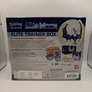 Sealed Sun and Moon Base Set Elite Trainer Box ETB Lunala N705 FRENLY BRICKS - Open 7 Days