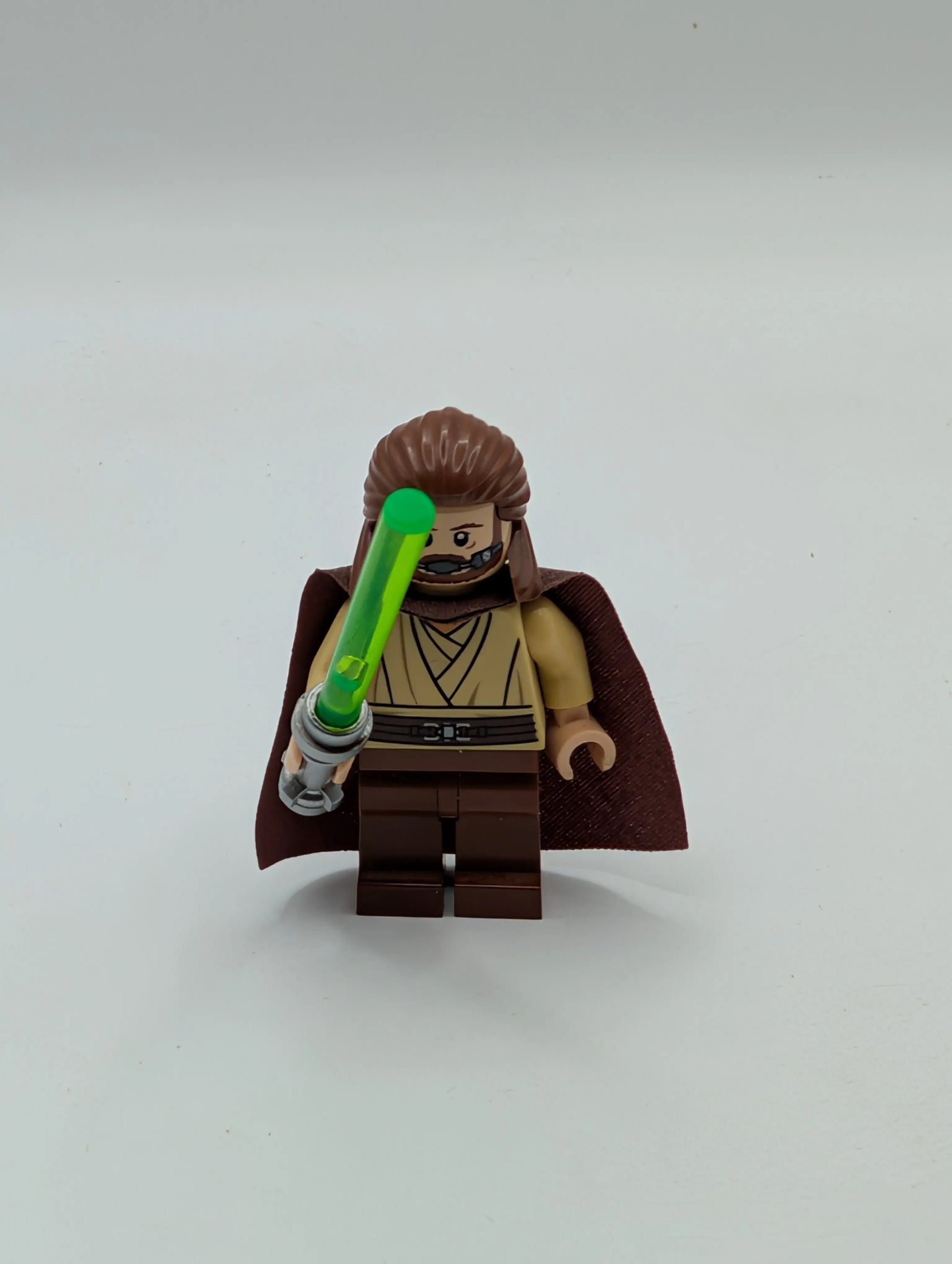 LEGO Star Wars Qui-Gon Jinn Minifigure Breathing Apparatus Jedi Master 9499 FRENLY BRICKS - Open 7 Days image 3
