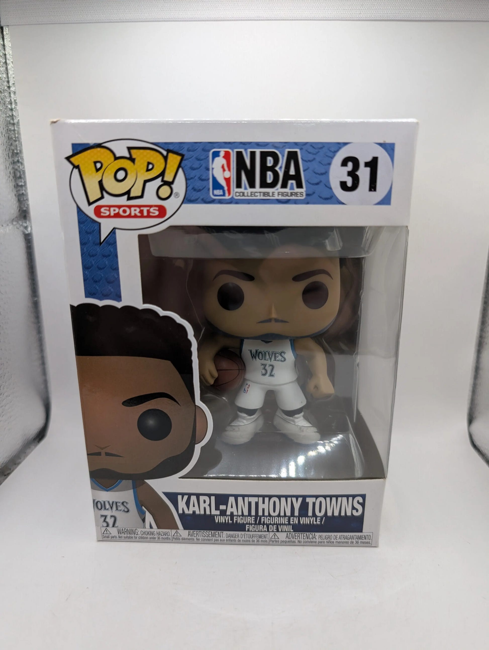 Funko POP! Karl-Anthony Towns #31 Minnesota Timberwolves Basketball image 1