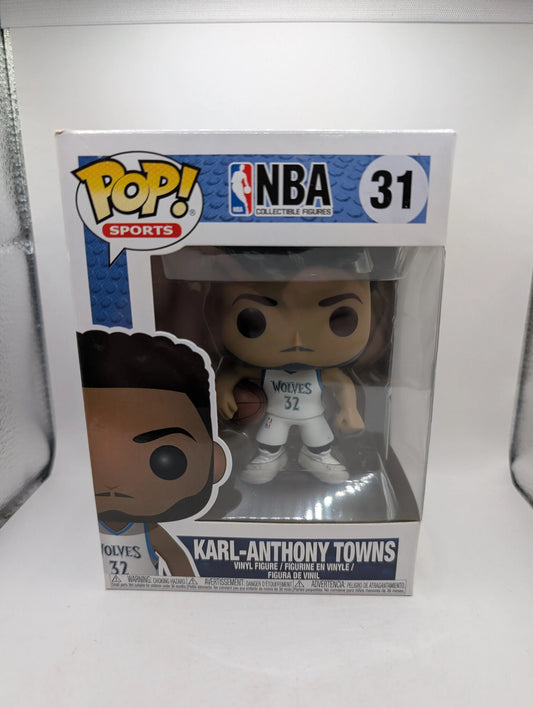 Funko Pop! Karl-Anthony Towns #31 Minnesota Timberwolves Basketball FRENLY BRICKS - Open 7 Days