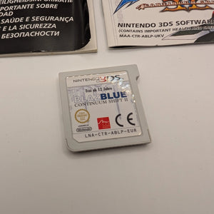 BlazBlue Continuum Shift II PAL Nintendo 3DS Used, Manual, Game, Case FRENLY BRICKS - Open 7 Days