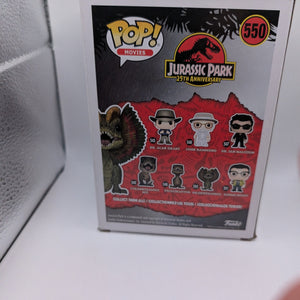 Dilophosaurus Red 550 Funko Pop Vinyl - Jurassic Park FRENLY BRICKS - Open 7 Days