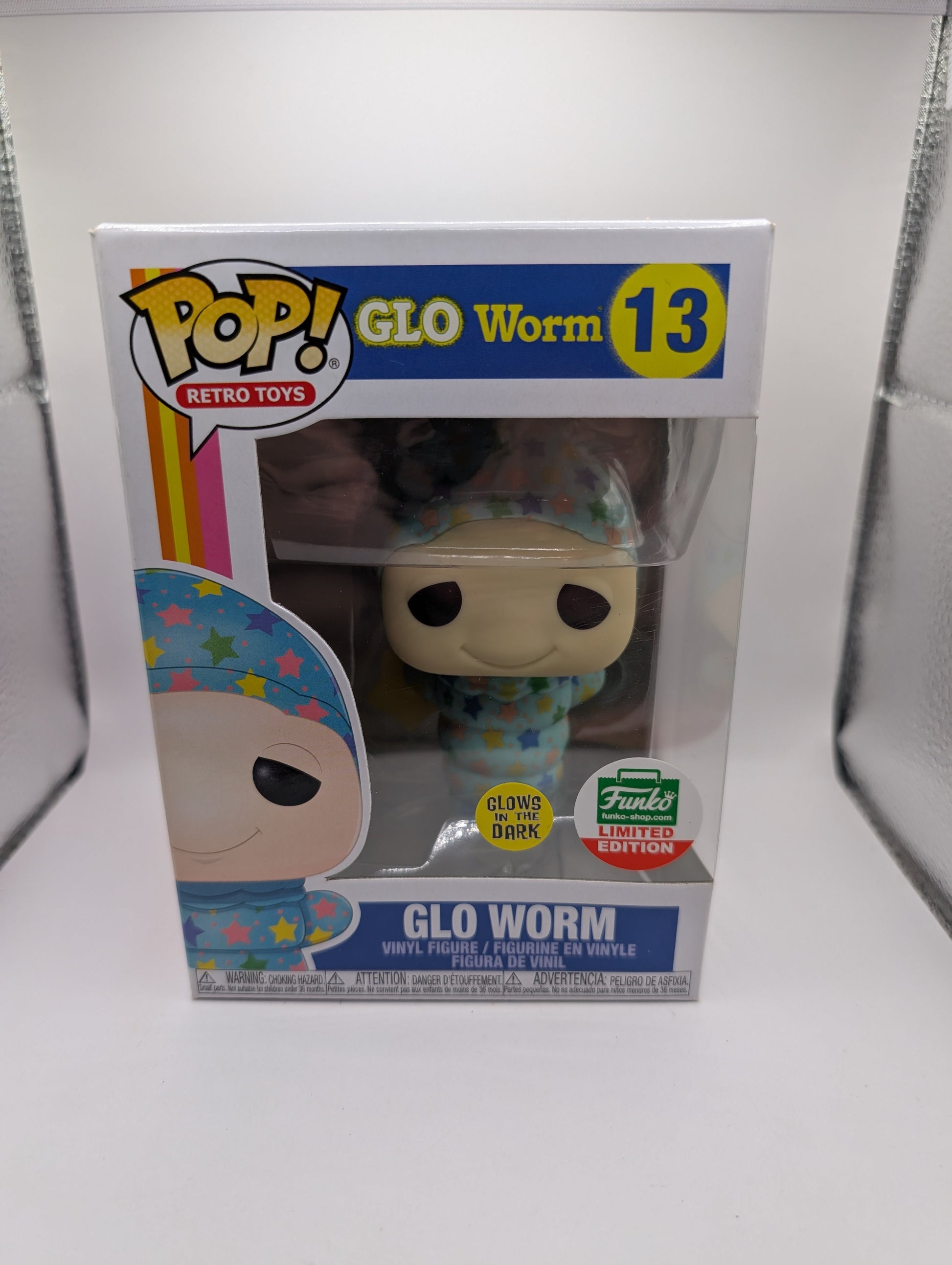 Funko Pop! Retro Toys Glo Worm #13 Glow In The Dark FRENLY BRICKS - Open 7 Days