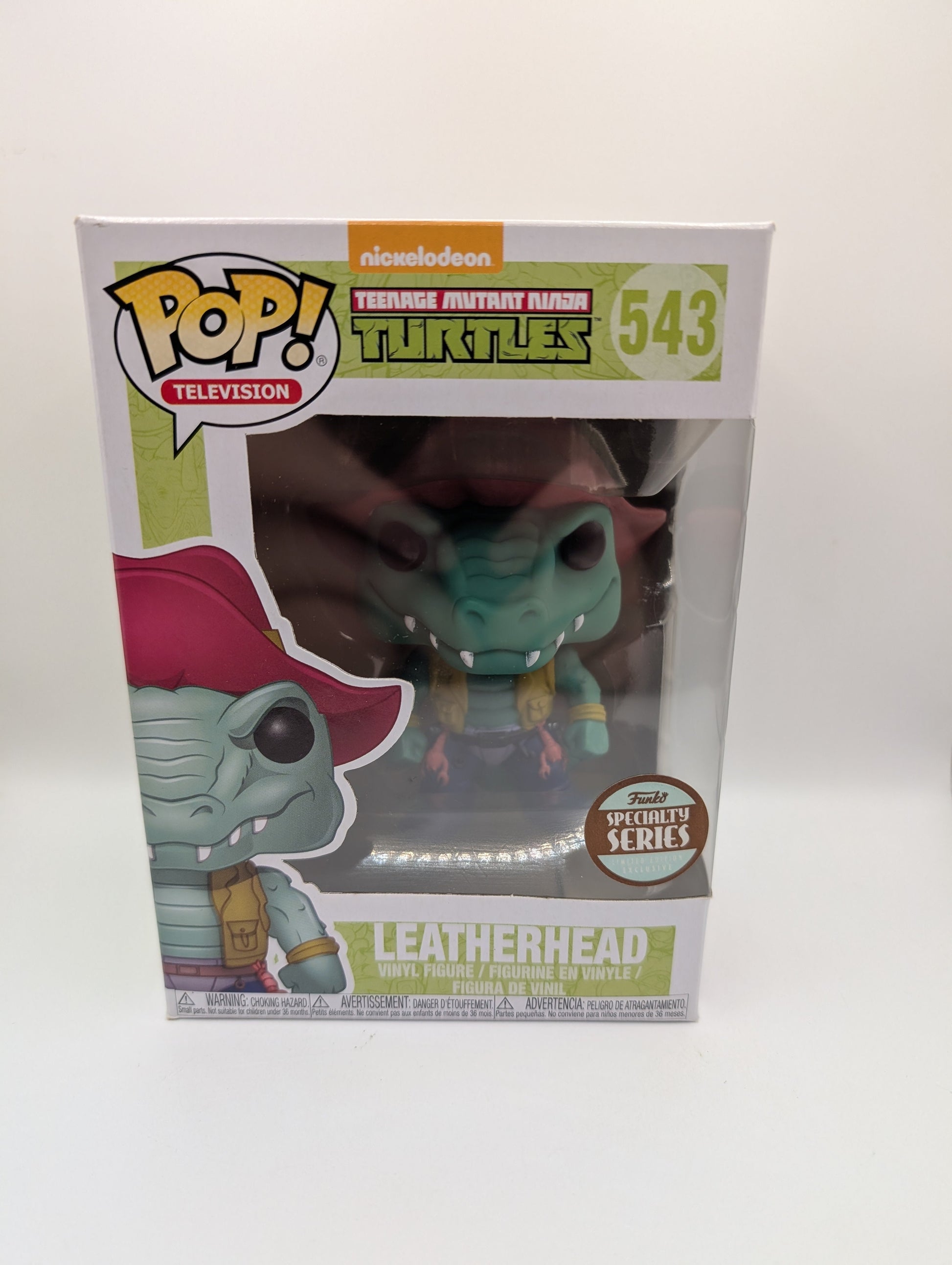 Television Funko Pop - Leatherhead - Teenage Mutant Ninja Turtles - No. 543 FRENLY BRICKS - Open 7 Days