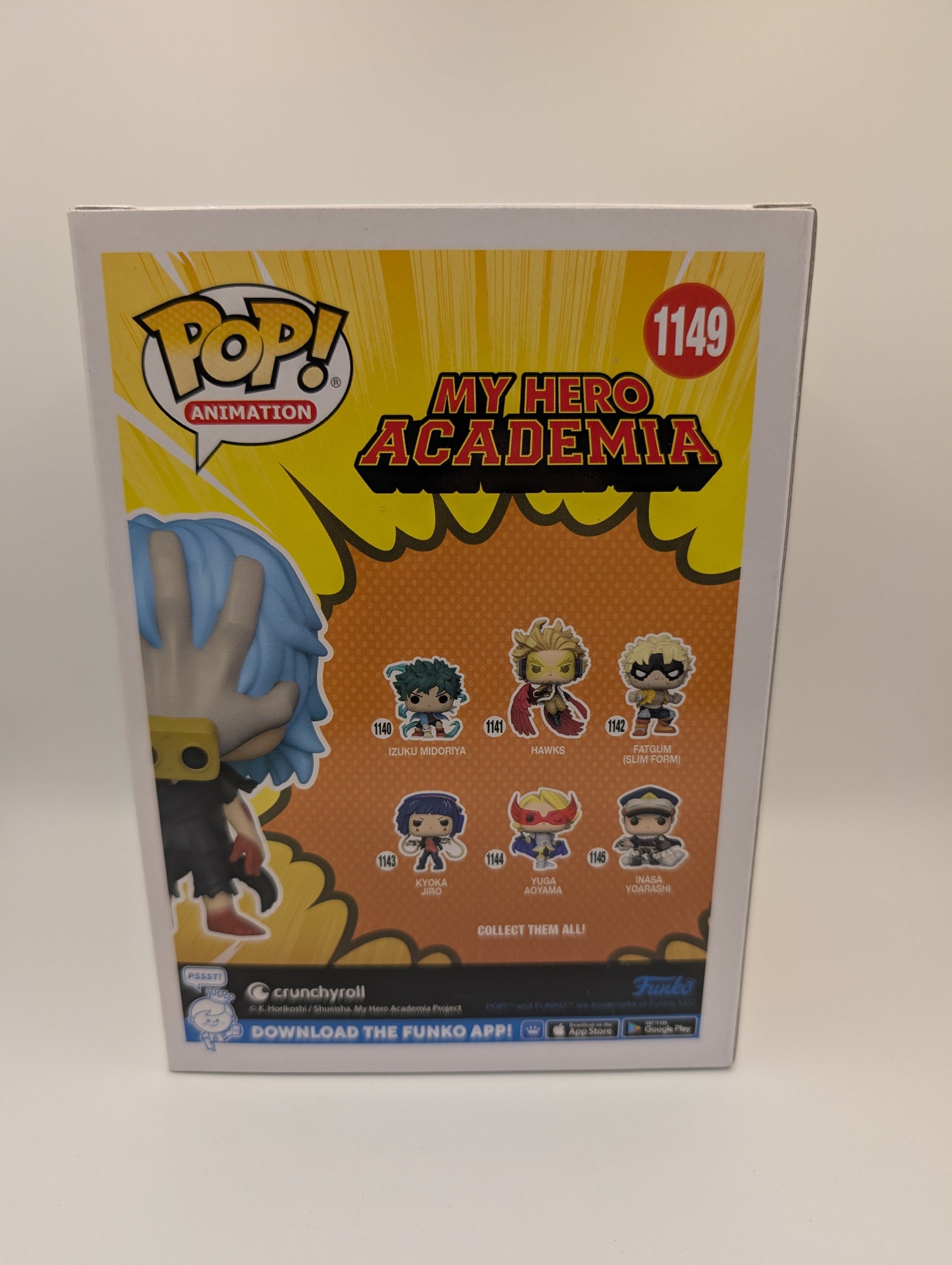 TOMURA SHIGARAKI MHA FE 1149 Funko Pop Vinyl FRENLY BRICKS - Open 7 Days