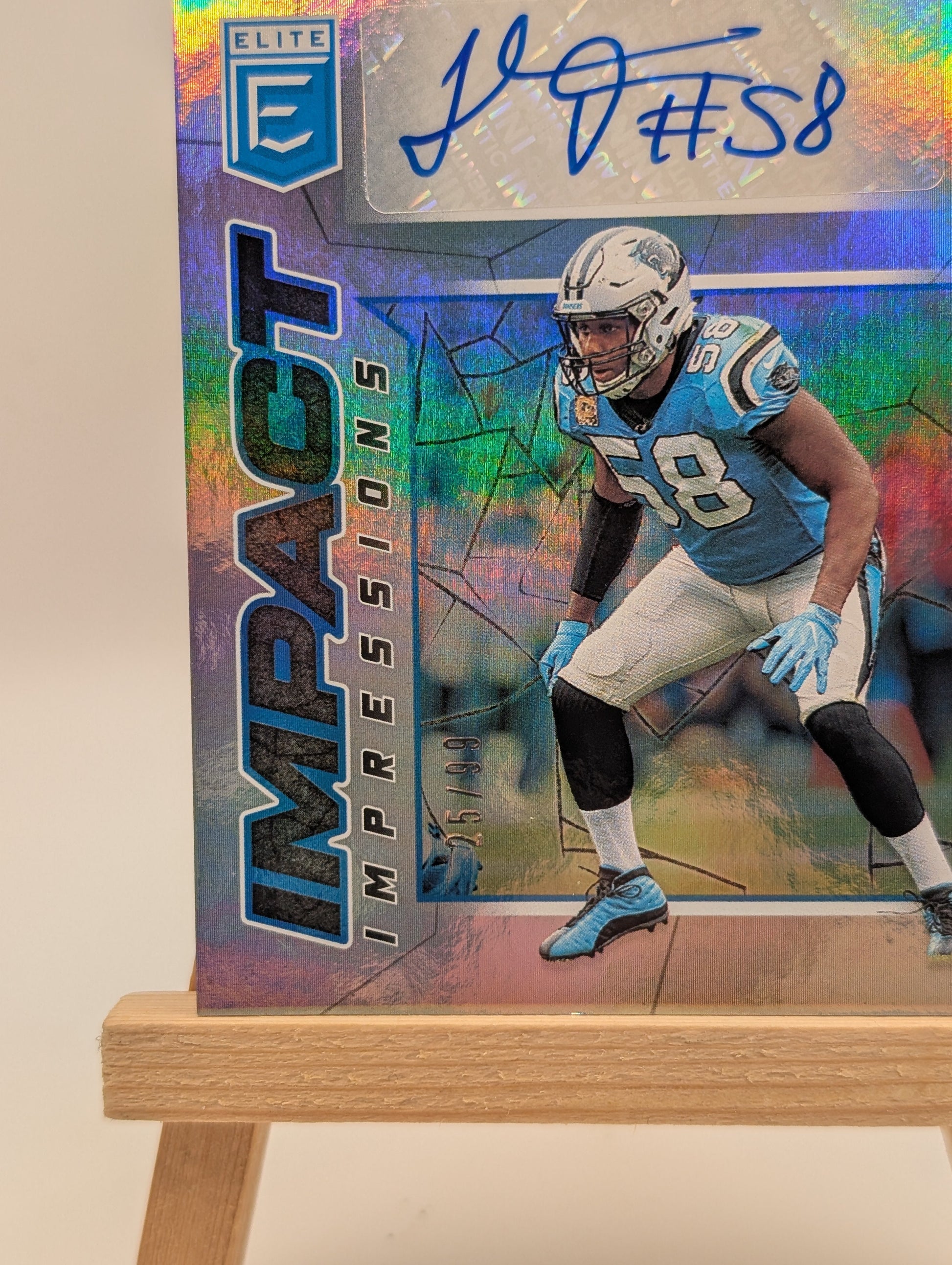 THOMAS DAVIS SR PANTHERS 2021 PANINI DONRUSS ELITE IMPACT IMPRESSIONS AUTO /99 FRENLY BRICKS - Open 7 Days