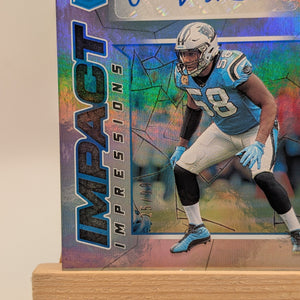 THOMAS DAVIS SR PANTHERS 2021 PANINI DONRUSS ELITE IMPACT IMPRESSIONS AUTO /99 FRENLY BRICKS - Open 7 Days