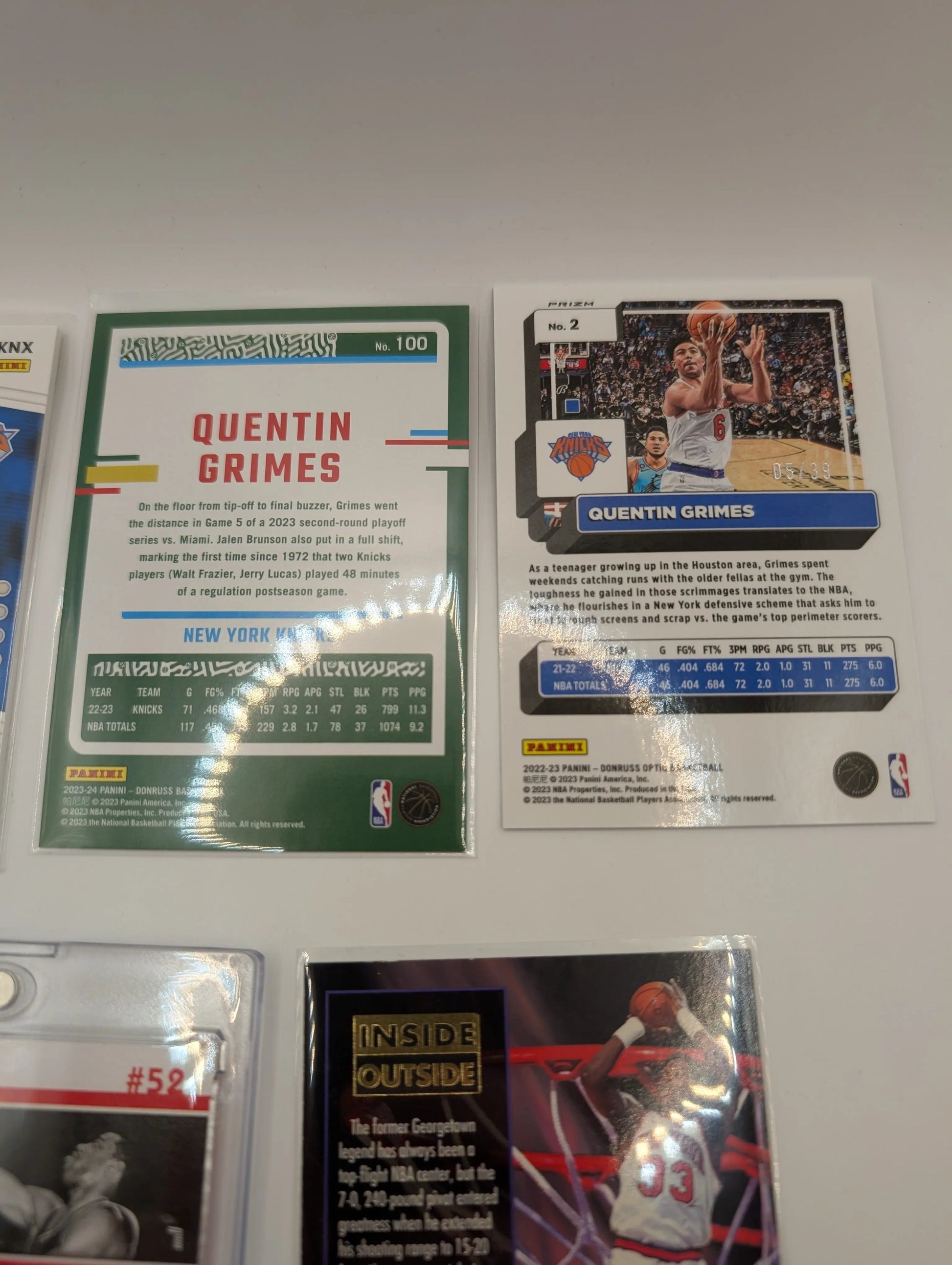 New York Knicks NBA Basketball Card Lot, Rookies, Patch, Auto, Graded, Patrick Ewing FRENLY BRICKS - Open 7 Days