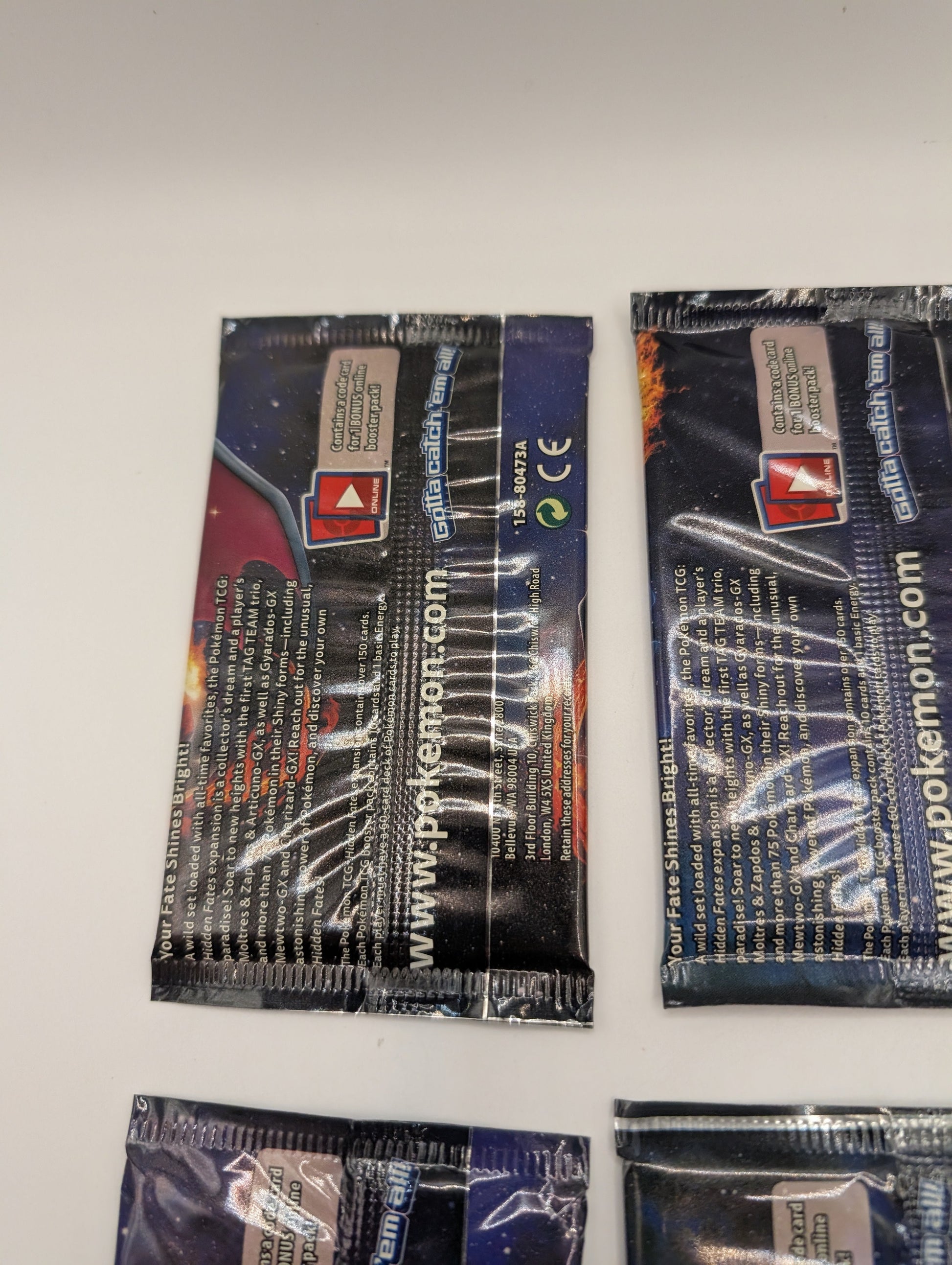 4x Sun And Moon Hidden Fates Art Set Sealed Pokemon Card Booster Pack FRENLY BRICKS - Open 7 Days