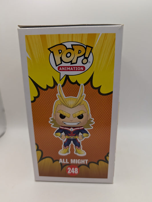 FUNKO POP ANIMATION VINYL MY HERO ACADEMIA ALL MIGHT #248 FRENLY BRICKS - Open 7 Days