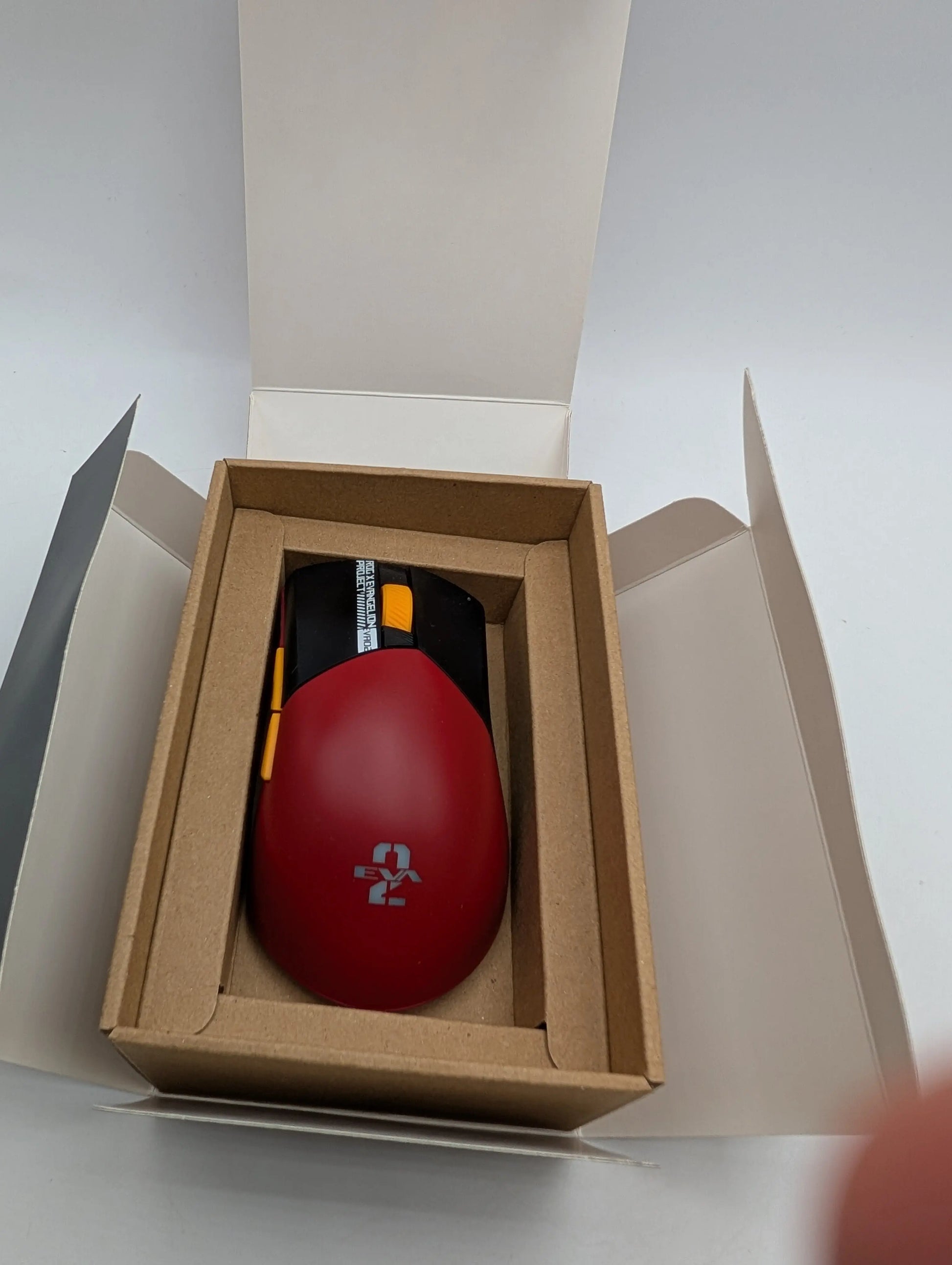 Asus ROG Gladius III Wireless AimPoint Eva-02 Mouse - Evangelion broken seal FRENLY BRICKS - Open 7 Days