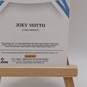 2021 Panini Immaculate Collection- Joey Votto Materials Trio /5