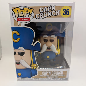 Funko Pop! Ad Icons - Cap'n Crunch #36 Captain Crunch Capn Crunch FRENLY BRICKS - Open 7 Days