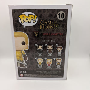 Game Of Thrones - Jaime Lannister #10 (Vaulted) Funko Pop Vinyl Figure FRENLY BRICKS - Open 7 Days