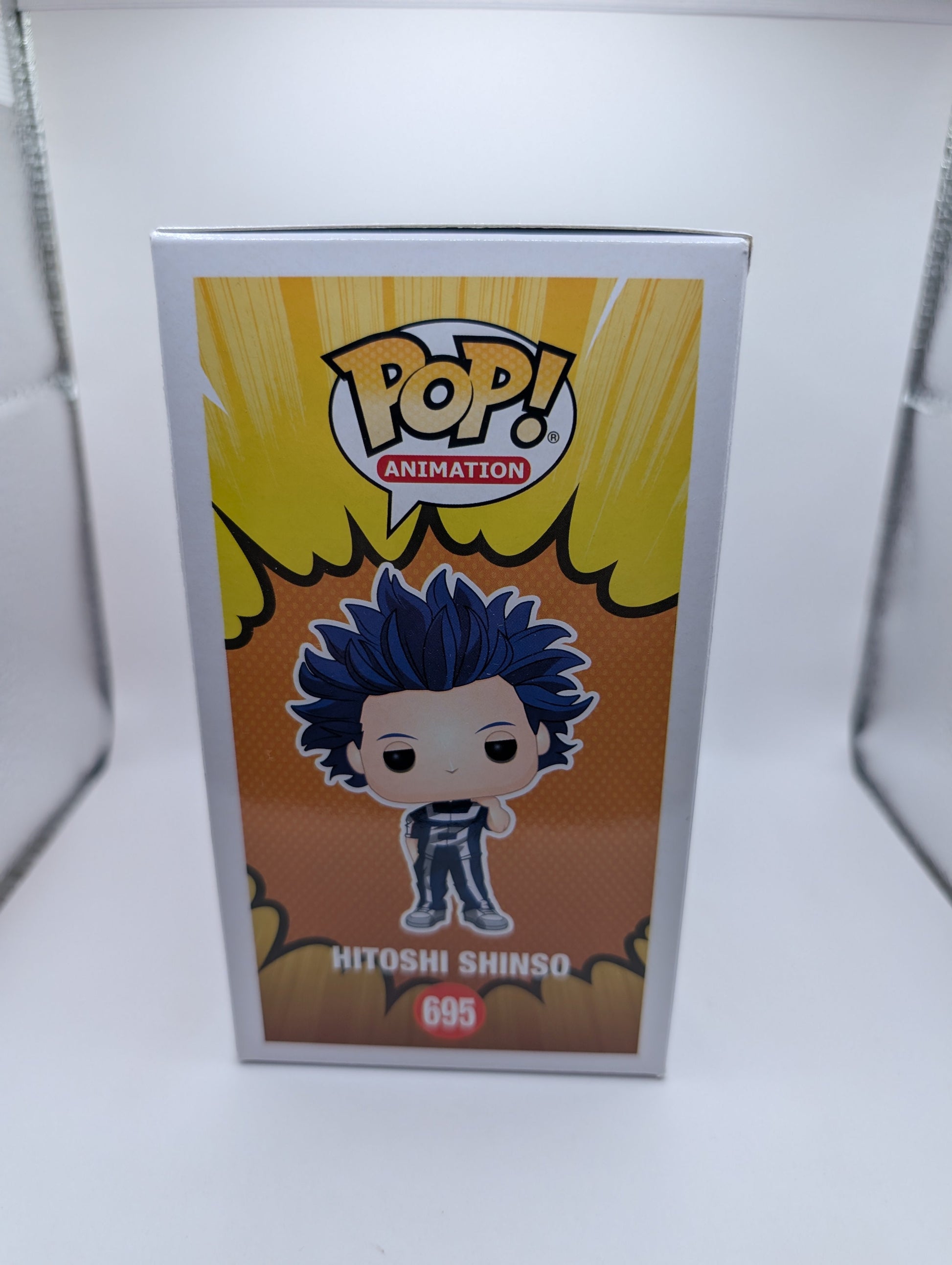 Jarrod Greene Signed Funko Pop Hitoshi Shinso #695 508 My Hero Academia FRENLY BRICKS - Open 7 Days