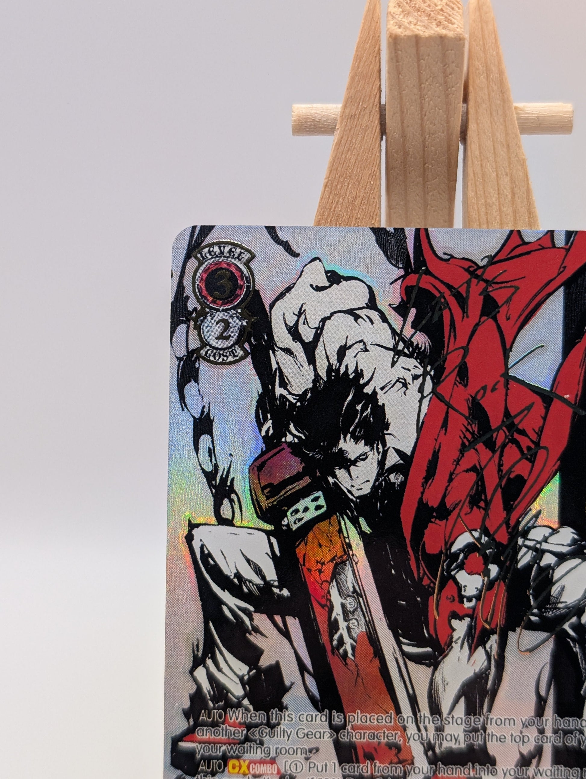 Signed Sol Savior Of The World GGS/SX06-E053 SEC Weiss Schwarz Guilty Gear NM/M FRENLY BRICKS - Open 7 Days