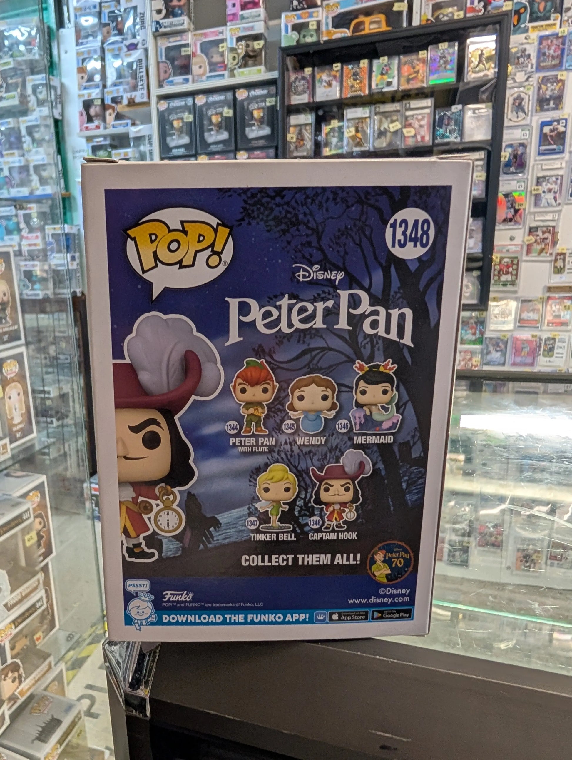 Funko Pop! Vinyl: Disney - Captain Hook #1348 FRENLY BRICKS - Open 7 Days