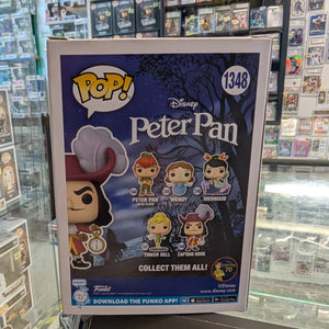 Funko Pop! Vinyl: Disney - Captain Hook #1348 FRENLY BRICKS - Open 7 Days