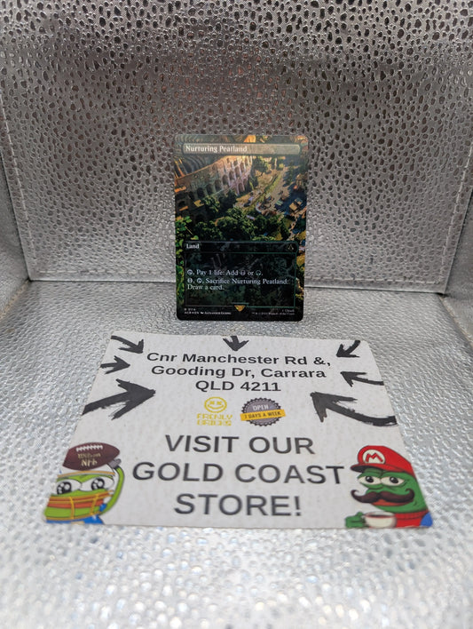 Nurturing Peatland foil borderless MTG single, UB: Assassins Creed, R 0114 FRENLY BRICKS - Open 7 Days