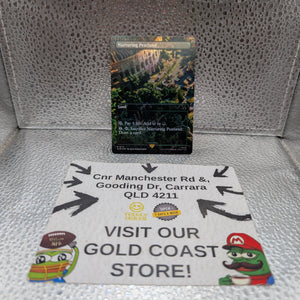 Nurturing Peatland foil borderless MTG single, UB: Assassins Creed, R 0114 FRENLY BRICKS - Open 7 Days