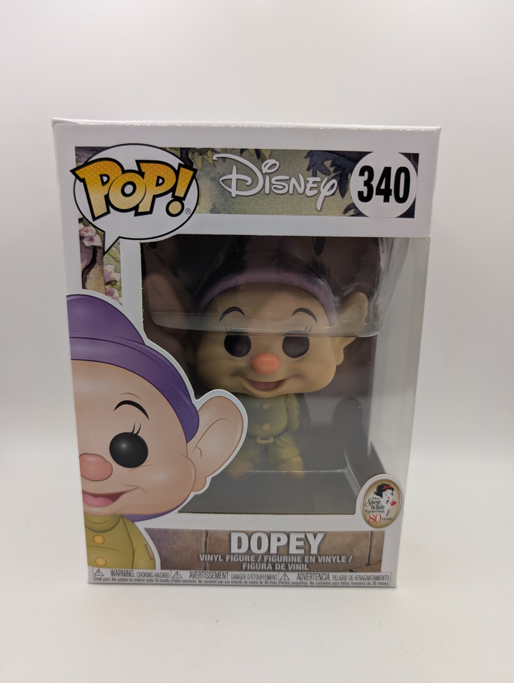 Dopey - 340 - Pop Vinyl - Snow White and the Seven Dwarfs - Disney - VAULTED